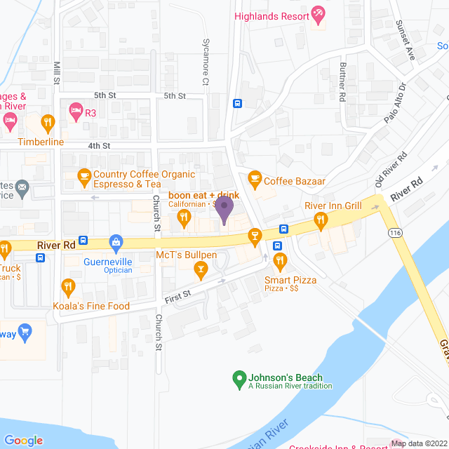 Recent locations map